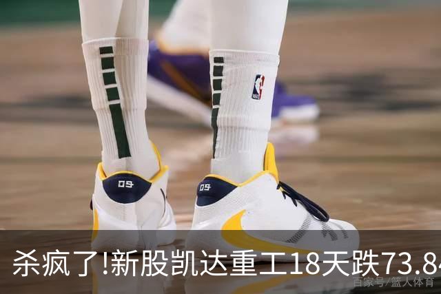 杀疯了!新股凯达重工18天跌73.84%,首日追高全被套,市值蒸发62亿!